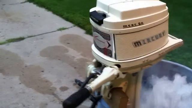 1961 Mercury 6 hp Outboard Motor смотреть онлайн