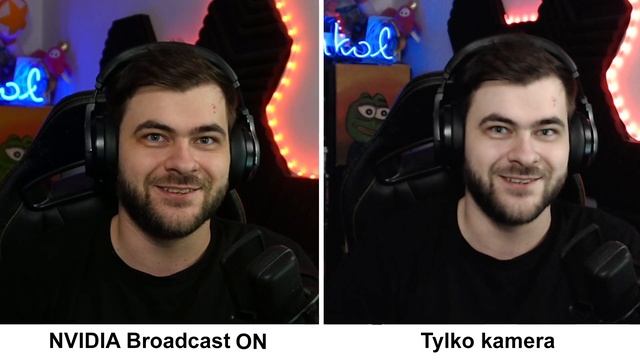 Sprawdzam jak oszukać kamerę dzięki NVIDIA Broadcast (kontakt wzrokowy) смотреть онлайн