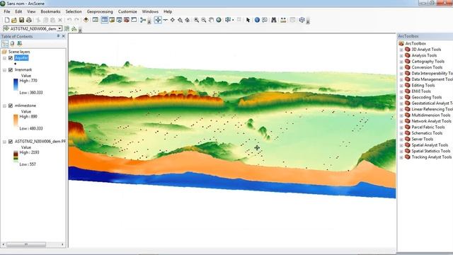 how to visualize aquifer surfaces using ArcGis/ArcScene смотреть онлайн