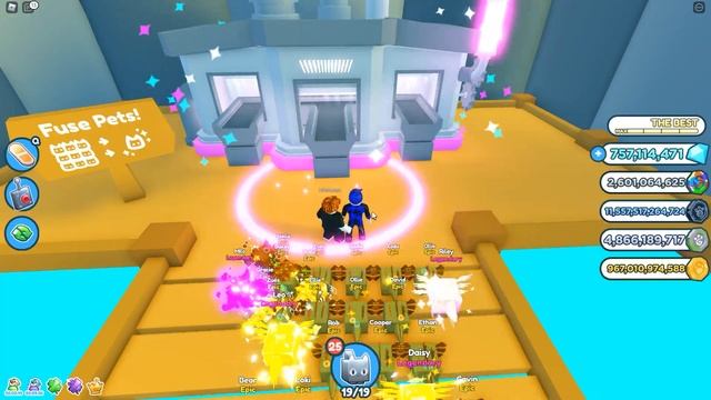 КАК ПОЛУЧИТЬ Rainbow Astral Axolotl в Пет Симулятор Х Pet Simulator X РОБЛОКС Roblox ФЬЮЗИМ ЛЕГУ смотреть онлайн
