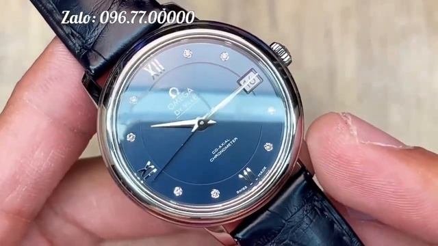 [8 viên kim cương] Omega DeVille 42413332053001 máy Omega 2500 Triệu đồng hồ 424.13.33.20.53.001 смотреть онлайн