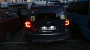 LED задние фары skoda yeti