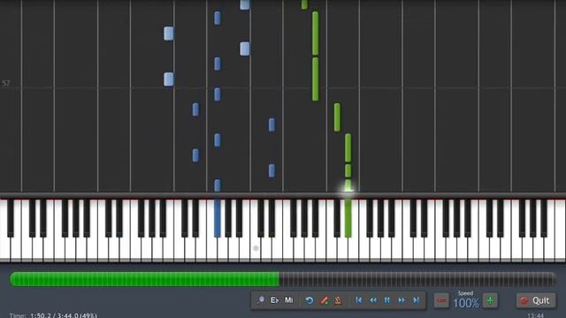 Mirrors Edge - Still alive piano tutorial (Synthesia) смотреть онлайн