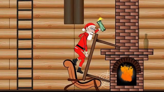 #3 Обзор андроид игры Lazy Santa - Пьяный санта смотреть онлайн