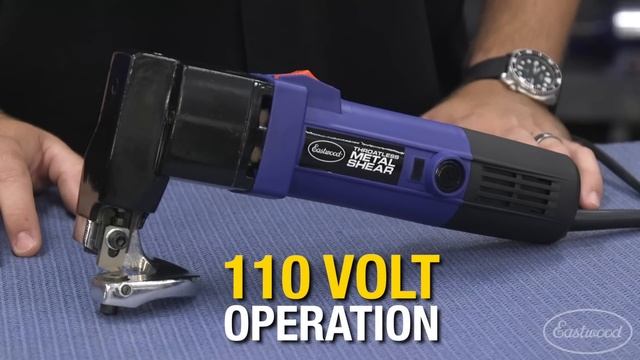 Electric Throatless Shear - How To Cut Metal With Ease! Eastwood смотреть онлайн