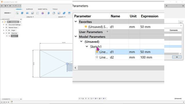 Fusion 360 Quick Tip - Reusing sketch dimensions. смотреть онлайн