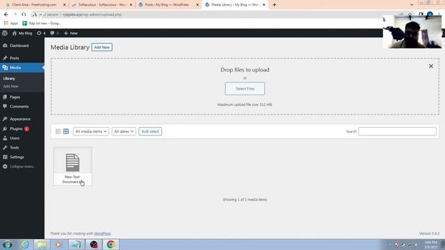 How to upload image or video or file in wordpress website смотреть онлайн