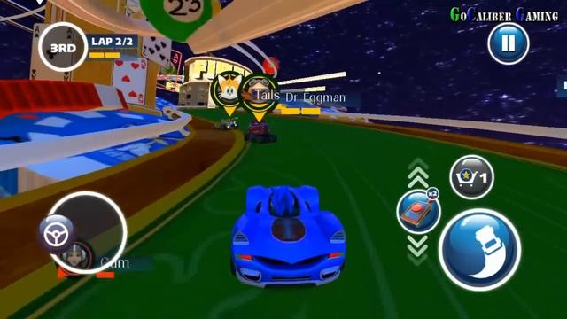 Sonic All Star Racing Transformed Android Walkthrough - Part 8 - World Tour: Scorching Skies смотреть онлайн
