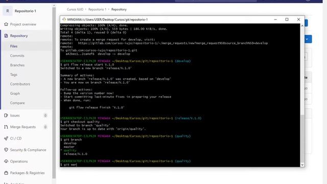 09. Git finish release смотреть онлайн