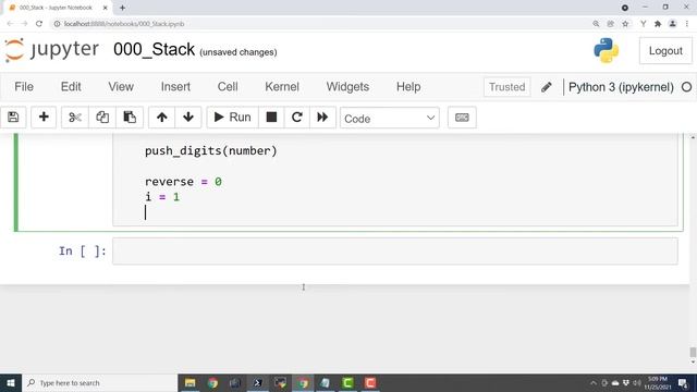 EP06 - Python Stack - Reverse the digits of a Decimal Number смотреть онлайн