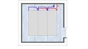 Монтаж инфракрасного теплого пола/Подключение терморегулятора
