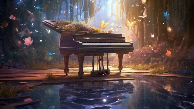 Calm Rain & Piano Melodies: Relaxing Music for Stress Relief смотреть онлайн