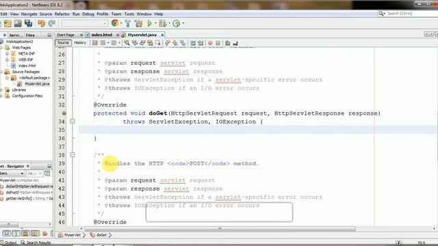 How To Create JAVA Web application in NetBeans | JAVA Servlet смотреть онлайн