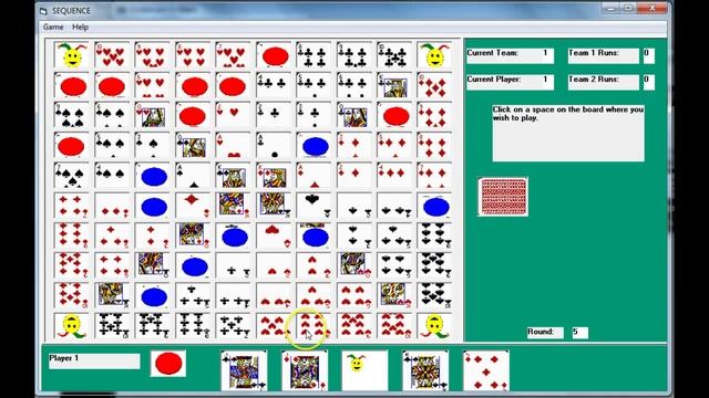 Sequence board game (VB6) for PC (Red Jacks) смотреть онлайн
