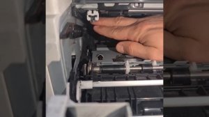 Установка деражателя - колодки,  адаптера чипа CF259A CF259X