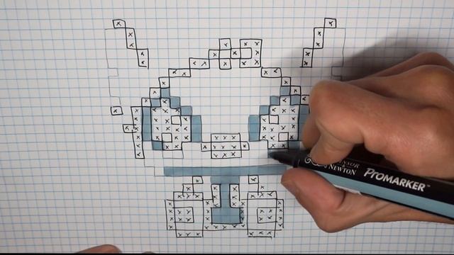 Handmade Pixel Art - How To Draw Stitch #pixelart