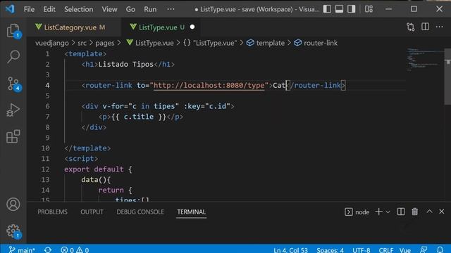 ? Configurar Vue Router para la navegación - Naive UI Vue 3 #Django | 8 смотреть онлайн