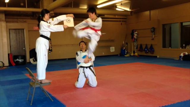 Demo Kick Practice 7/30/2015 (Shin's Taekwondo Academy) смотреть онлайн