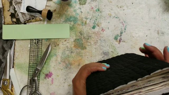October Daily Prep 2019 - Upcycled Books | Soft Cover Book | Embellishment Kit смотреть онлайн