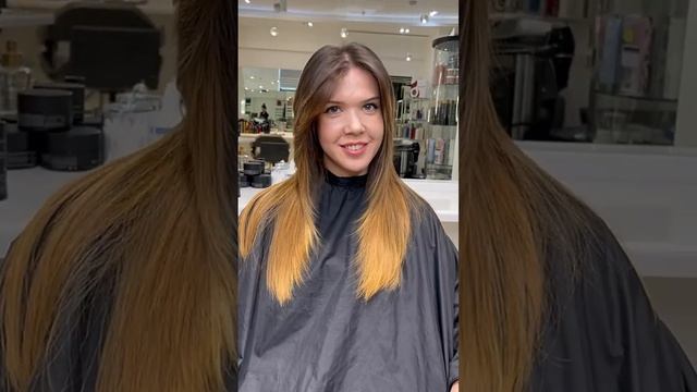 Стрижка Каскад с каскадной челкой на две стороны , выполнена умной техникой стрижки . смотреть онлайн