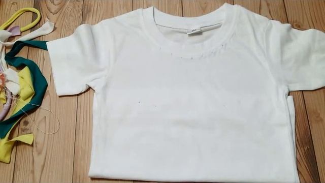 * DIY *ДЕКОР ФУТБОЛКИ СВОИМИ РУКАМИ. КАК УКРАСИТЬ ФУТБОЛКУ/T- SHIRT DECORATION смотреть онлайн