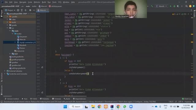 Case Study Object of "Sistem Bank Pakopin " with Kotlin and MYSQL (Object Oriented Programming) смотреть онлайн
