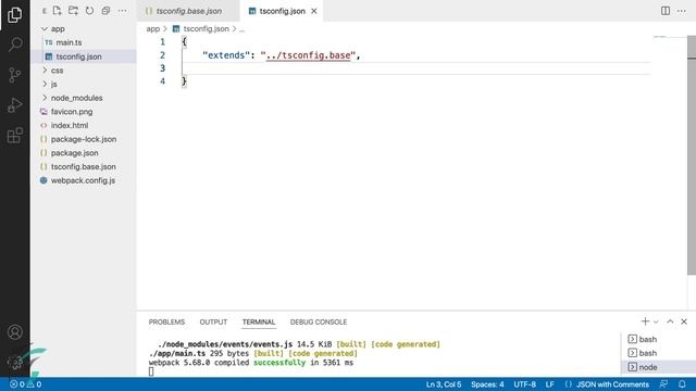 Configuration Inheritance in TypeScript | TypeScript Tutorial смотреть онлайн
