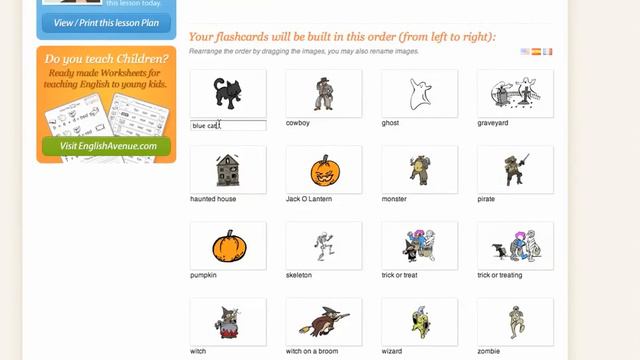 Halloween Flashcards from ESL-Library смотреть онлайн