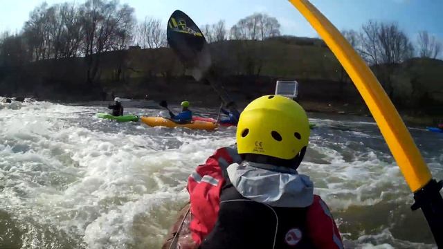 Байдарка "Щука" на Ольшанской плотине смотреть онлайн