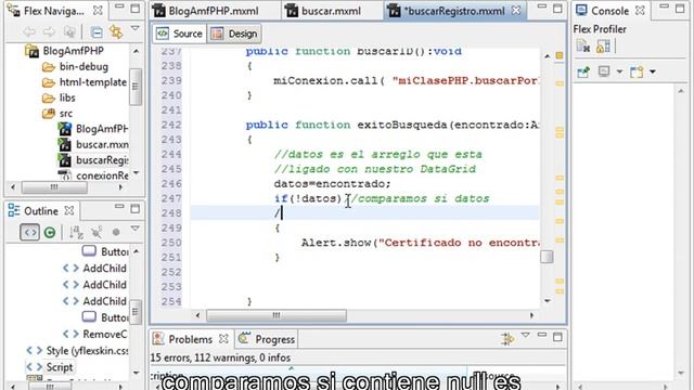 Busqueda en BD desde Flex con PHP parte 2 смотреть онлайн