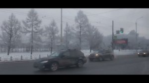 Новый автобус НефАЗ и красоты Красного пути: 33 автобус от Тех. универа до площади Ленина