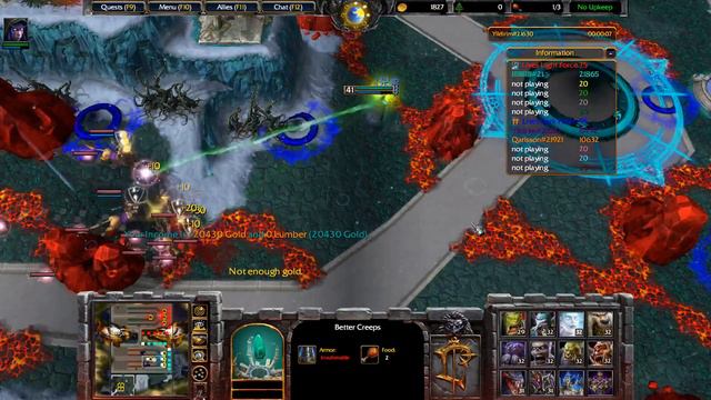 Warcraft 3 Reforged - Hero Line Wars Epic Game!!! ( I am Noob) смотреть онлайн