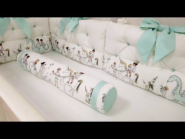 Валик в кроватку своими руками смотреть онлайн