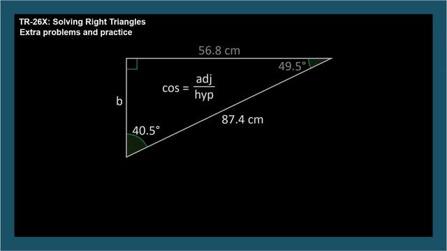 TR-26X: Solving Right Triangles (Trigonometry series by Dennis F. Davis) смотреть онлайн