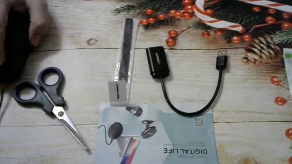 ВНЕШНЯЯ ЗВУКОВАЯ КАРТА USB "UGREEN" - Обзор (распаковка) | Настройки