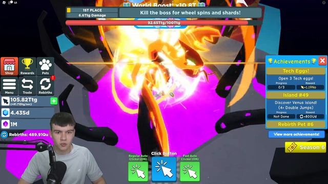 *NEW* ALL WORKING PET BOSS UPDATE CODES FOR CLICKER SIMULATOR! ROBLOX CLICKER SIMULATOR CODES смотреть онлайн