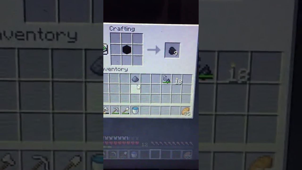 Уголь = алмазы Minecraft #shorts смотреть онлайн