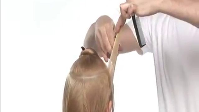 Техника стрижки каскад смотреть онлайн