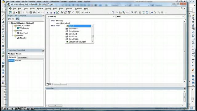 Оператор End в VBA для AutoCAD смотреть онлайн