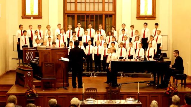 Boys Choir of Springfield: "Cuckoo" - Benjamin Britten смотреть онлайн