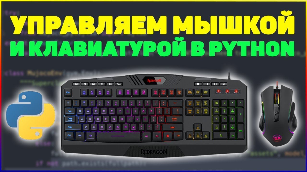 УПРАВЛЯЕМ МЫШЬЮ И КЛАВИАТУРОЙ ЧЕРЕЗ PYTHON | PYAUTOGUI ч.1 смотреть онлайн