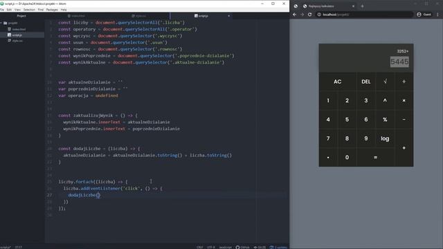 Jak zrobić kalkulator w JavaScript | Poradnik do JavaScript dla początkujących смотреть онлайн