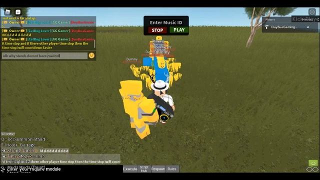 Roblox Script Showcase #1 : Jojo stands [LEAK] смотреть онлайн
