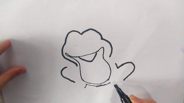 КАК НАРИСОВАТЬ ЛЯГУШКУ // РИСУЕМ ЛЯГУШКУ ЛЕГКО И ПРОСТО // КАК ЛЕГКО НАРИСОВАТЬ ЛЯГУШКУ смотреть онлайн
