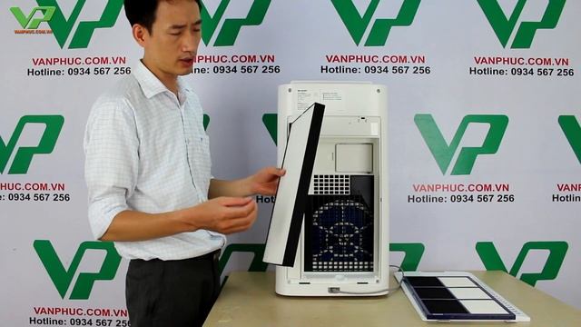 Máy lọc không khí tạo ẩm Sharp KC-G40EV-W Dùng cho phòng 28m2 смотреть онлайн