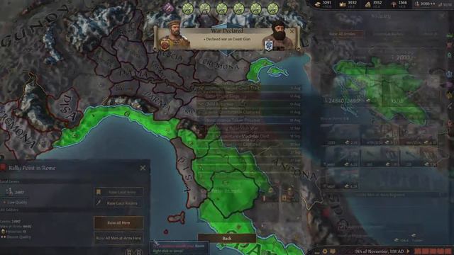CK3 Royal Court Spartan Let's Play P8 Rapid Expansion смотреть онлайн