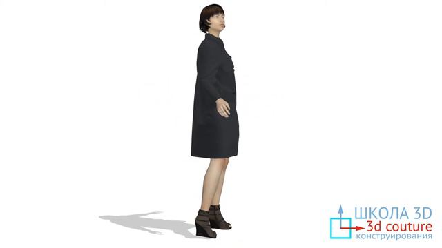 Визуализация одежды в Clo3D #2 смотреть онлайн