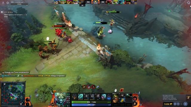 РАССЛАБЛЕННЫЙ МИРОВОЙ ГЕЙМИНГ В DOTA2 смотреть онлайн