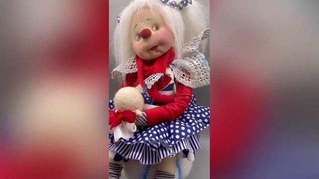 Авторская кукла « Мирочка».