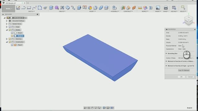 Измерение полезного объема сосуда во Fusion 360 - Выпуск #017 смотреть онлайн